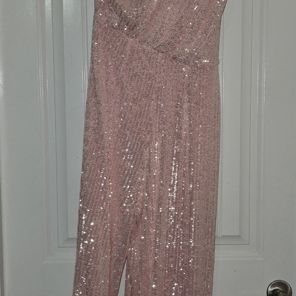 Jay Godfrey Georgia Pink Sequin Jumpsuit (PRICE DROP) - Picture 5 of 7